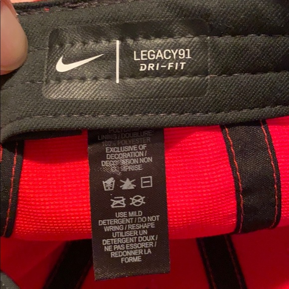 Nike Legacy91 Dri-Fit Baseball Hat True Red SOLD - Picture 3 of 6